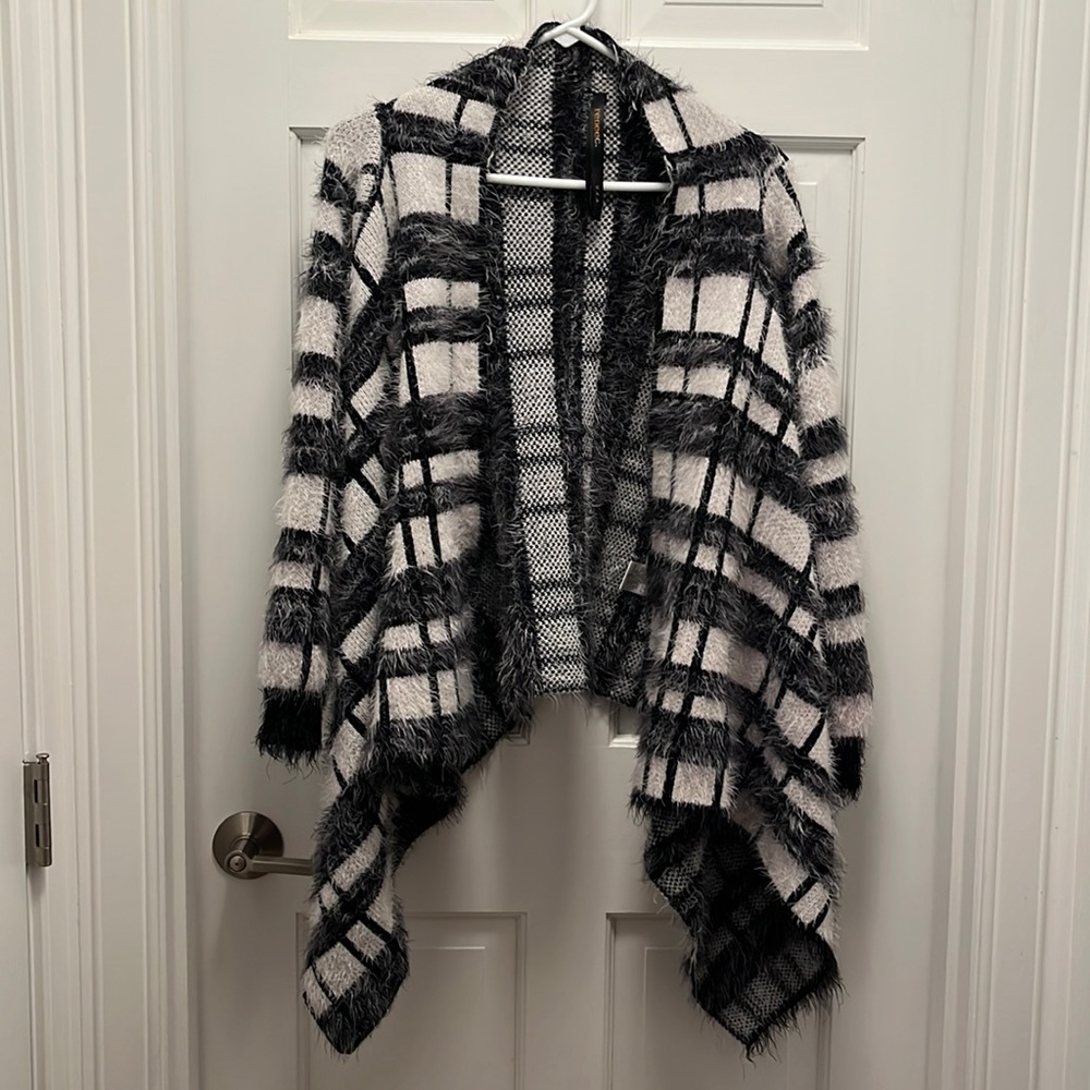 {Renee C.} Long-Sleeve “Mohair” Poncho - Size M/L